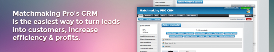 matchmaking pro crm
